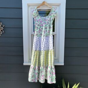 ASOS Floral and Polka Dot Maxi Dress